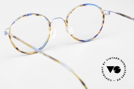 Lindberg Panto Air Titan Rim Titan Frame Acetate Inner Rim, unworn, NOS, with original metal case by LINDBERG, Made for Men and Women Lindberg Panto Air Titan Rim Titan Frame Acetate Inner Rim, unworn, NOS, with original metal case by LINDBERG, Made for Men and Women