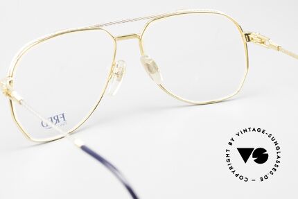 Fred America Cup - L Sailor Glasses In Large Size, NO RETRO, but ORIGINAL 80's frame, size 60/14, vertu, Made for Men