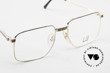 Dunhill 6057 Men's Eyeglass-Frame 1988, unworn NOS; like all our rare vintage A. Dunhills, Made for Men