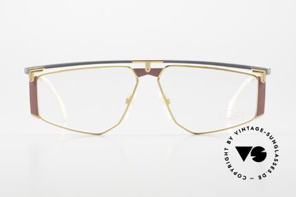 Cazal 235 80's Hip Hop Frame Unisex, 1. class wearing comfort thanks to lightweight material, Made for Men and Women