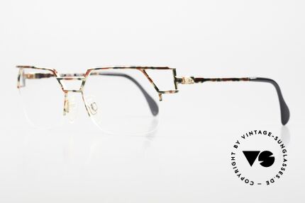Cazal 248/3 Original 90's No Retro Frame, very elegant frame pattern (multicolor mottled), Made for Men and Women