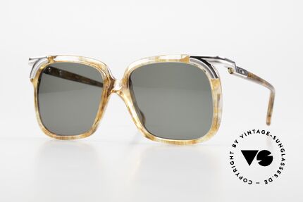 Cazal 112 70's Vintage Sunglasses Details