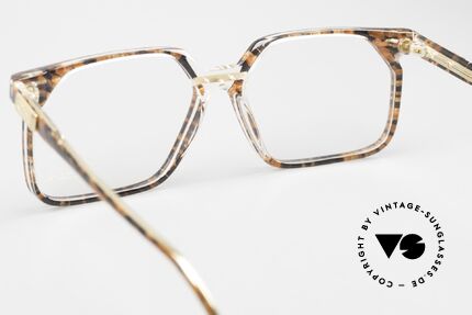 Cazal 646 Old Original Designer Frame, with orig. clear DEMO lenses (with Cazal logo), Made for Men