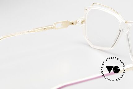 Cazal 188 Vintage Designer Eyeglasses, clear Cazal DEMO lenses can be replaced optionally, Made for Women