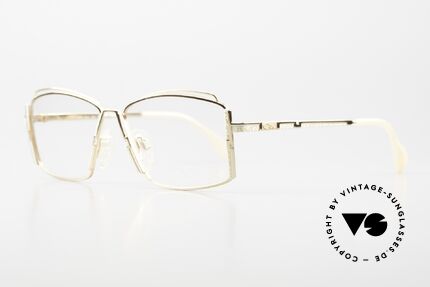 Cazal 264 No Retro True Vintage Frame, vivid shapes and great glossy pattern; fancy & unique, Made for Women