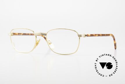 Cartier Aube 90's Frame Classic Square Details