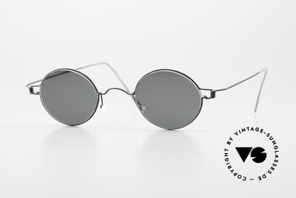 Lindberg Corona Air Titan Rim Round Titanium Frame Unisex Details