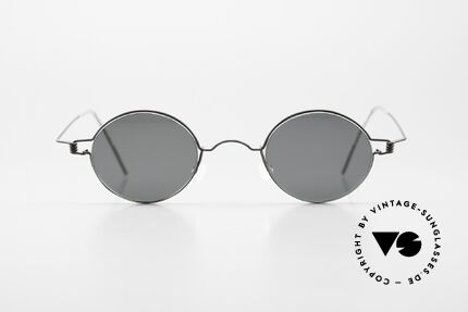 Lindberg Corona Air Titan Rim Round Titanium Frame Unisex, distinctive quality and design (award-winning frame), Made for Men and Women