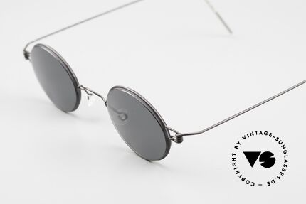 Lindberg Corona Air Titan Rim Round Titanium Frame Unisex, extremely strong, resilient and flexible (and 3g only!), Made for Men and Women