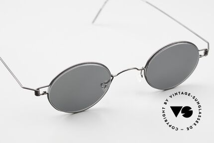 Lindberg Corona Air Titan Rim Round Titanium Frame Unisex, simple & strong frame: free from screws, rivets & welds, Made for Men and Women