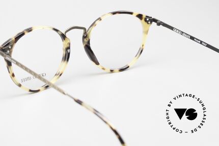 Giorgio Armani 336 Designer Panto Frame 90's, frame can be glazed with lenses of any kind; varifocal, Made for Men and Women