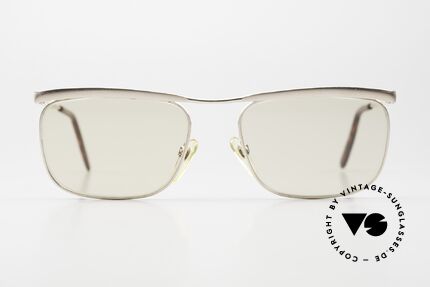 Rodenstock Carlton F 60's Sunglasses Gold Filled, fine gold doublé in 1/20 12k proportion; precious rarity, Made for Men
