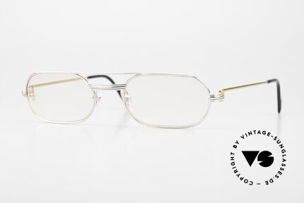 Cartier Must LC - M Customized Rhodanized, MUST; the 1. model of the Lunettes Collection from 1983, Made for Men and Women