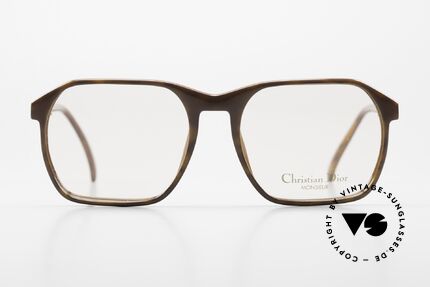 Christian Dior 2367 Vintage Eyewear From 1987, model 2367, size 57-18, col. '10' brown structure, Made for Men