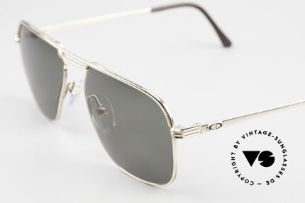 Christian Dior 2322 Iconic 80's Monsieur Series, with dark-green CR39 sun lenses (100% UV protection), Made for Men
