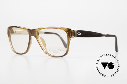 Christian Dior 2406 Vintage 80's Frame Square, extremely robust & striking (distinctive Dior Monsieur), Made for Men