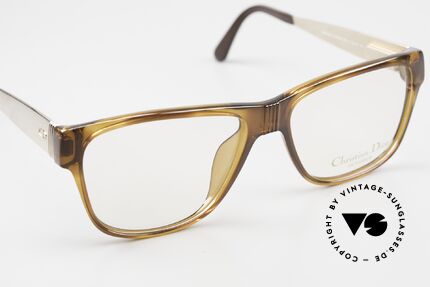 Christian Dior 2406 Vintage 80's Frame Square, unworn (like all our vintage Christian Dior 'Monsieur'), Made for Men