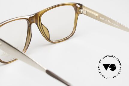 Christian Dior 2406 Vintage 80's Frame Square, NO RETRO fashion; a rare old designer piece; size 55/15, Made for Men