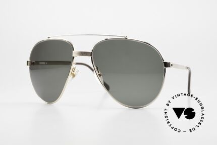 Dunhill 6023 Gold-Plated Sunglasses 1983 Details