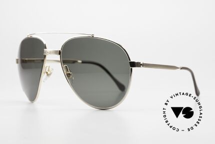 Dunhill 6023 Gold-Plated Sunglasses 1983, spring joint behind the bridge (excellent fitting), Made for Men