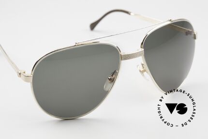 Dunhill 6023 Gold-Plated Sunglasses 1983, unworn (like all our vintage luxury sunglasses), Made for Men