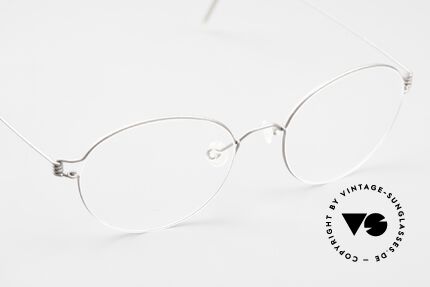 Lindberg Panto Air Titan Rim Ladies And Gents Eyewear, unworn, NOS, with original magnetic case by Lindberg, Made for Men and Women