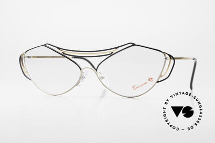 Casanova LC9 Fancy 80's Art Eyeglasses, glamorous CASANOVA eyeglasses from around 1989, Made for Women