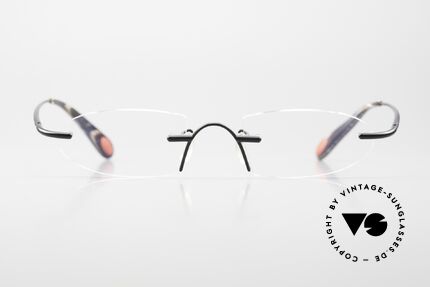 Bugatti 356 Odotype Rimless Designer Frame Men, distinctive design of the ODOTYPE SERIES, Made for Men