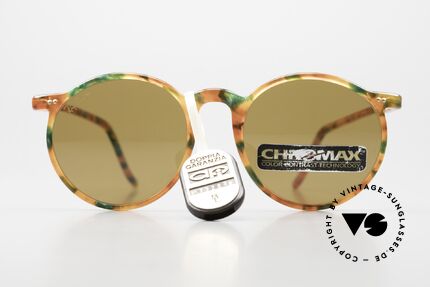Ray Ban Asbury Lemans B20 Chromax B&L Sun Lenses, ASBURY Le Mans, 51mm, W1727 Blond Havana, B20, Made for Men