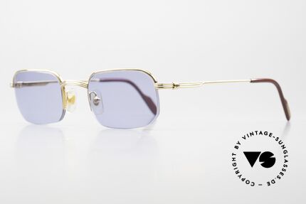 Sunglasses Cartier Broadway Semi Rimless Sunglasses 90 s