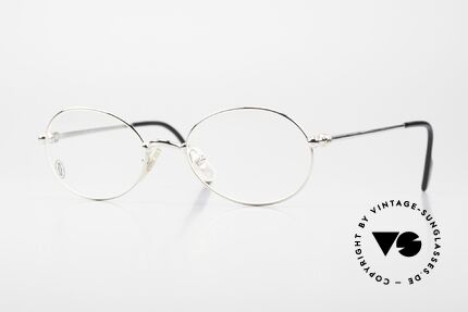 Cartier Saturne Oval Luxury Frame Unisex Details