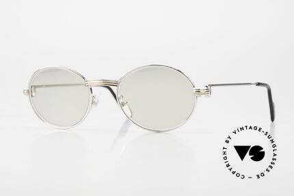 Cartier Saint Honore Oval Luxury Sunglasses 90's Details