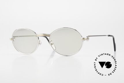 Cartier Saint Honore - S Oval Luxury Sunglasses 90's Details
