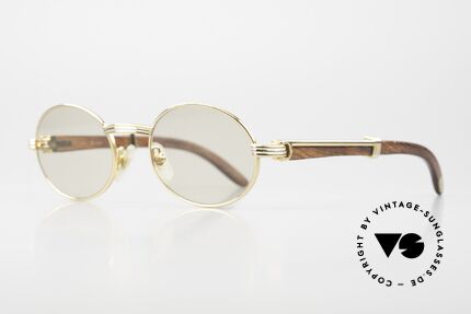 Cartier vintage wood frames clearance