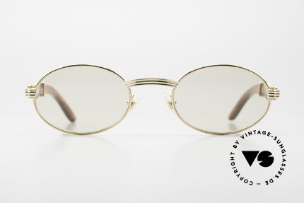 Cartier Sully Automatic Mineral Lenses, made of African Bubinga Wood, in L size 53°22, 140, Made for Men and Women