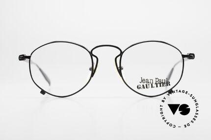 Jean Paul Gaultier 55-1171 Rare 1990's Designer Frame, extraordinary frame design; medium size 49/21, Made for Men and Women