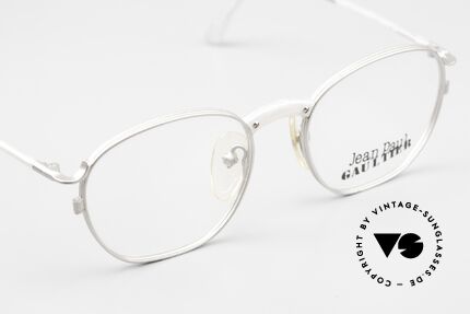 Jean Paul Gaultier 55-1271 High-End Titanium Frame, NO RETRO FRAME, but a rare 30 years old ORIGINAL, Made for Men and Women