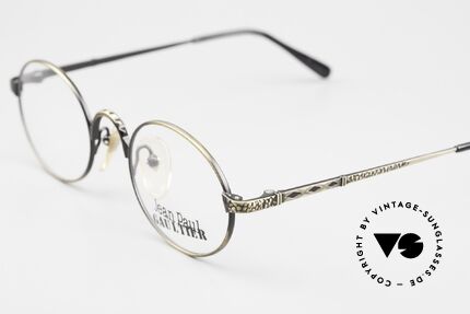 Jean Paul Gaultier 55-9672 Oval 1990's JPG Eyeglasses, a true designer piece in an unworn condition, Made for Men and Women