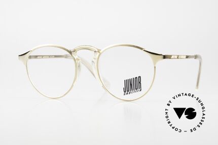 Jean Paul Gaultier 57-0174 Rare 90's Panto Eyeglasses Details
