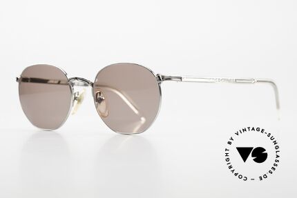 Jean Paul Gaultier 58-2271 Round Panto Sunglasses, timeless shape with small details = typical J.P.G., Made for Men and Women