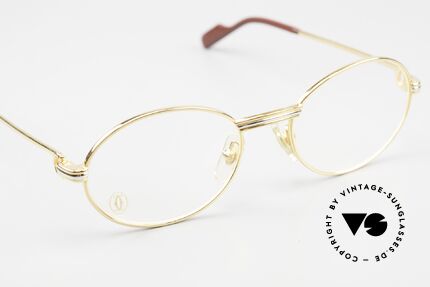 Glasses Cartier Saint Honore S 22ct Gold Plated Eyeglasses