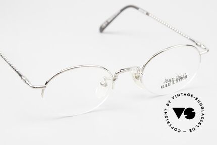 Jean Paul Gaultier 55-7104 Small Oval Glasses 90's, NO retro fashion, but an authentic 90's ORIGINAL, Made for Men and Women