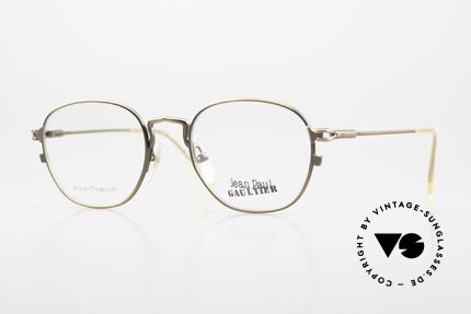 Jean Paul Gaultier 55-3182 Rare 90's Designer Eyewear Details