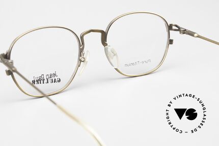 Jean Paul Gaultier 55-3182 Rare 90's Designer Eyewear, the frame can be glazed with optical lenses; size 50-19, Made for Men and Women