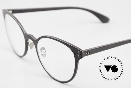 Lucas de Stael Minotaure Thin 05 Leather Covered Eyeglasses, Minotaure Collection made with adjustable nosepads!, Made for Women