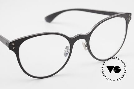 Lucas de Stael Minotaure Thin 05 Leather Covered Eyeglasses, from 2017 but unworn (delivered in a case by de Staël), Made for Women