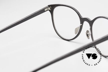Lucas de Stael Minotaure Thin 05 Leather Covered Eyeglasses, the frame can be glazed as desired (progressive vision), Made for Women
