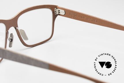 Lucas de Stael Stratus Thin 12 Frame With Leather Cover, Size: medium, Made for Men