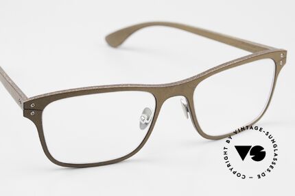 Lucas de Stael Minotaure Thin 02 Genuine Cow Leather Frame, from 2017 but unworn (delivered in a case by de Staël), Made for Men