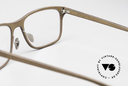 Lucas de Stael Minotaure Thin 02 Genuine Cow Leather Frame, Size: medium, Made for Men